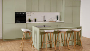 Laminate finish modular kitchen solutions