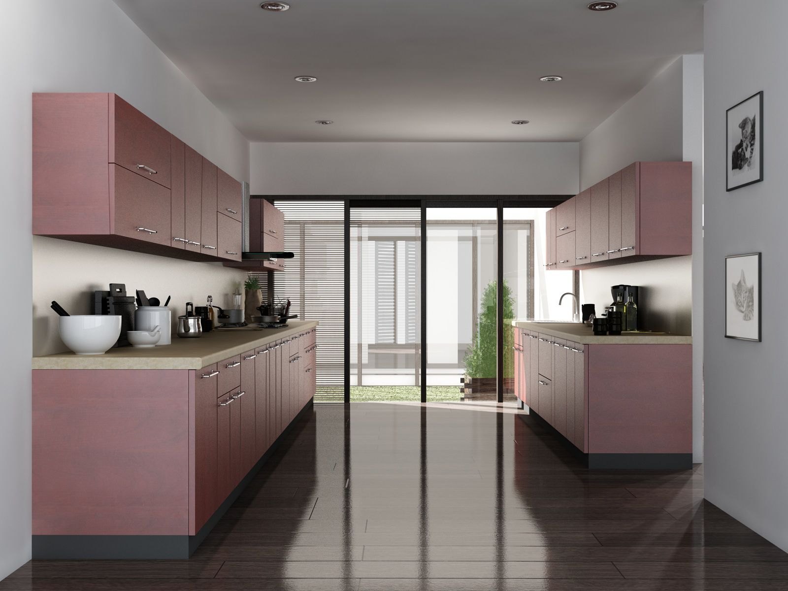 parallel modular kitchen solutions